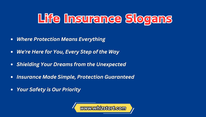 Life Insurance Slogans