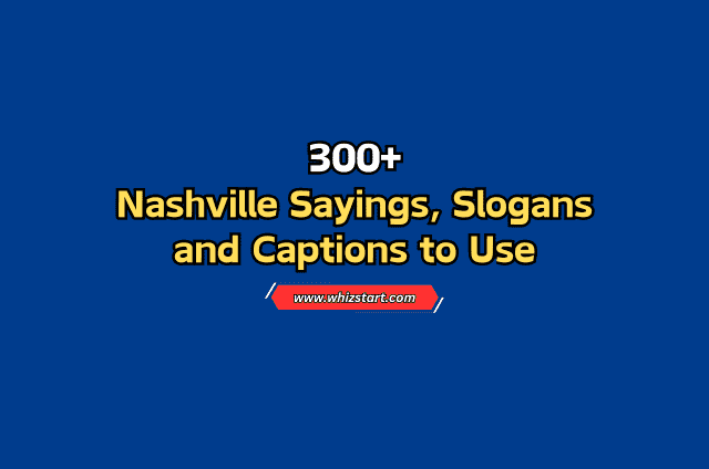 Nashville Sayings