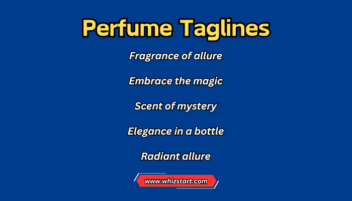 Perfume Taglines