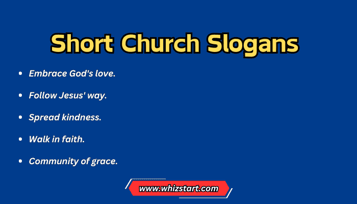 Short Church Slogans