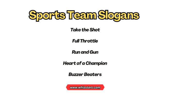 Sports Team Slogans