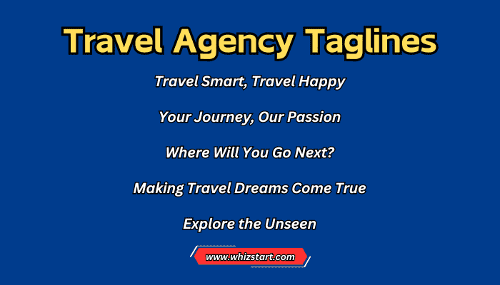 Travel Agency Taglines