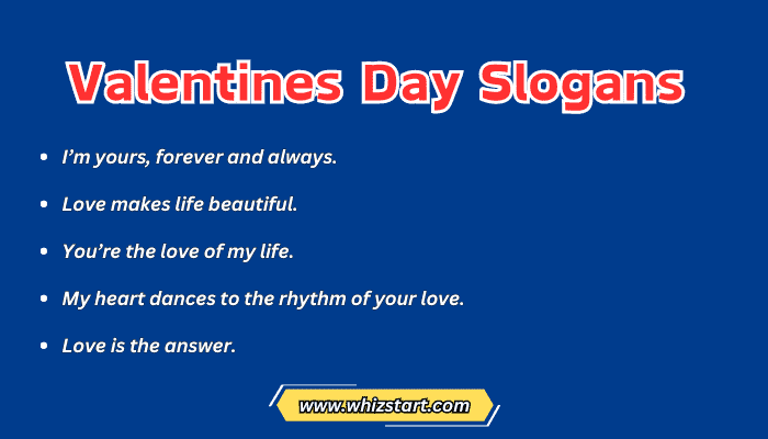 Valentines Day Slogans