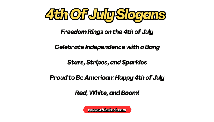 4th Of July Slogans