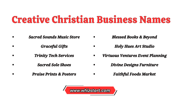 Creative Christian Business Names