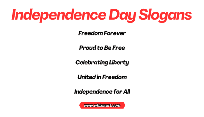 Independence Day Slogans