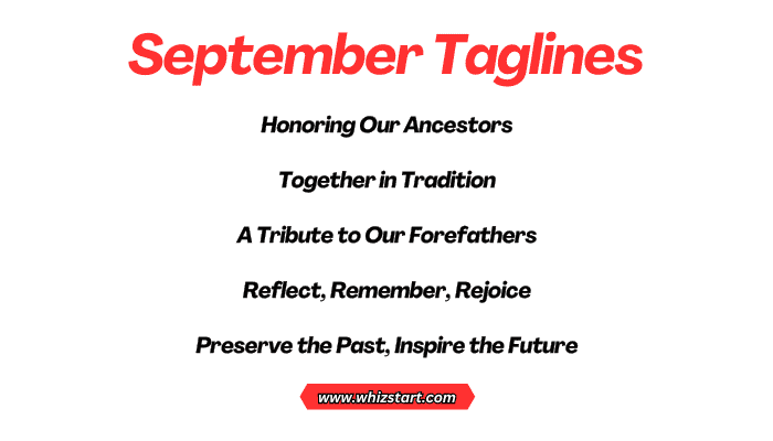 September Taglines