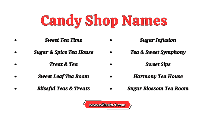 Candy Shop Names