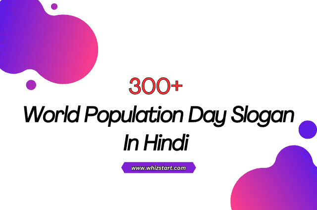 World Population Day Slogan In Hindi