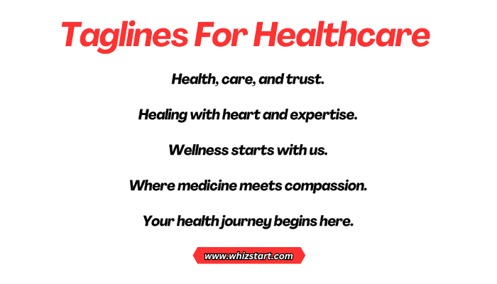 Taglines For Healthcare