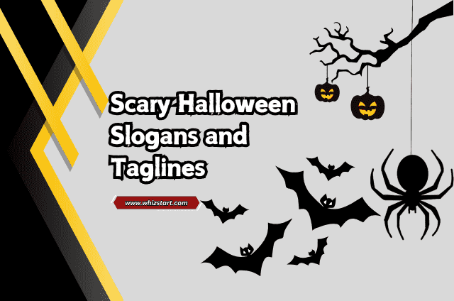 Scary Halloween Slogans