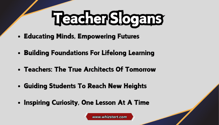 Teacher Slogans