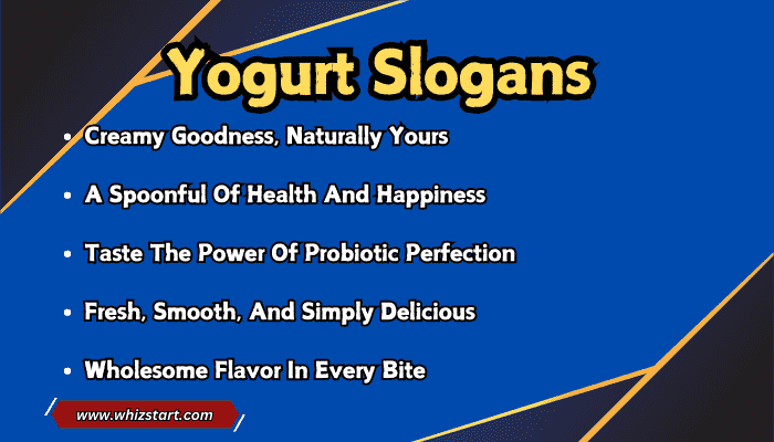 Yogurt Slogans