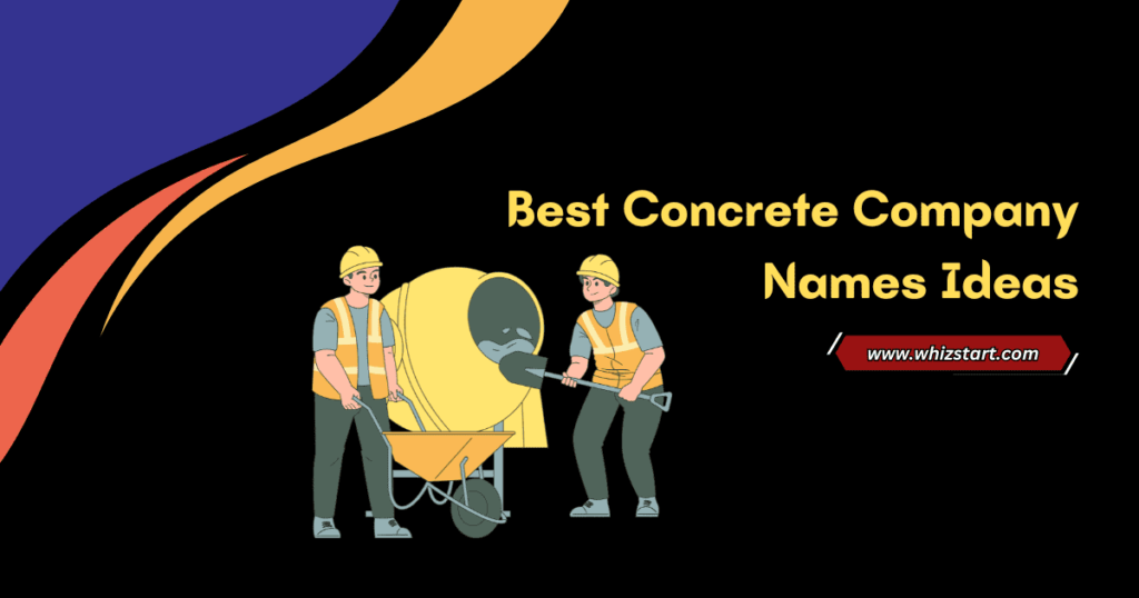 Best Concrete Company Names
