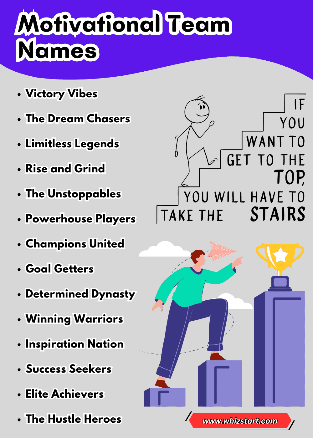 Motivational Team Names