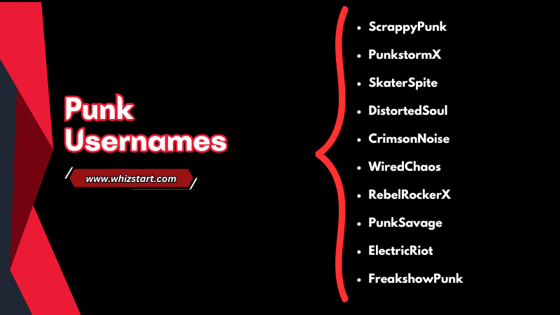 Punk Usernames