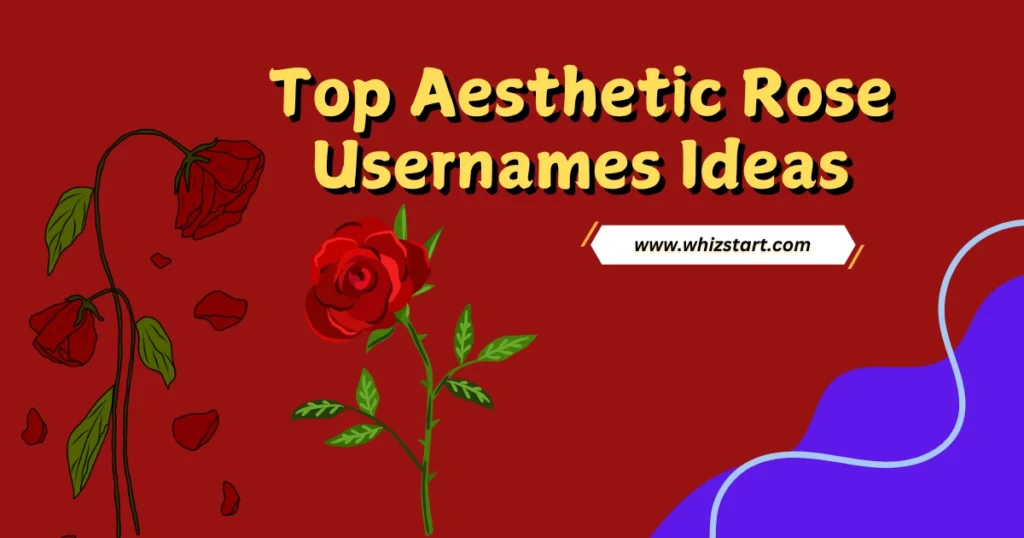 Aesthetic Rose Usernames