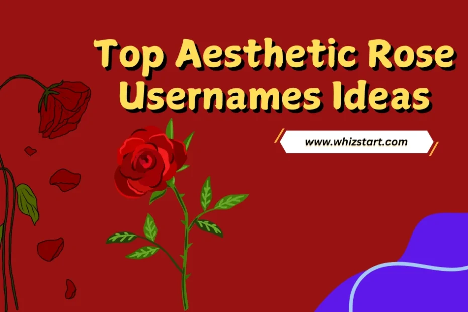 Aesthetic Rose Usernames