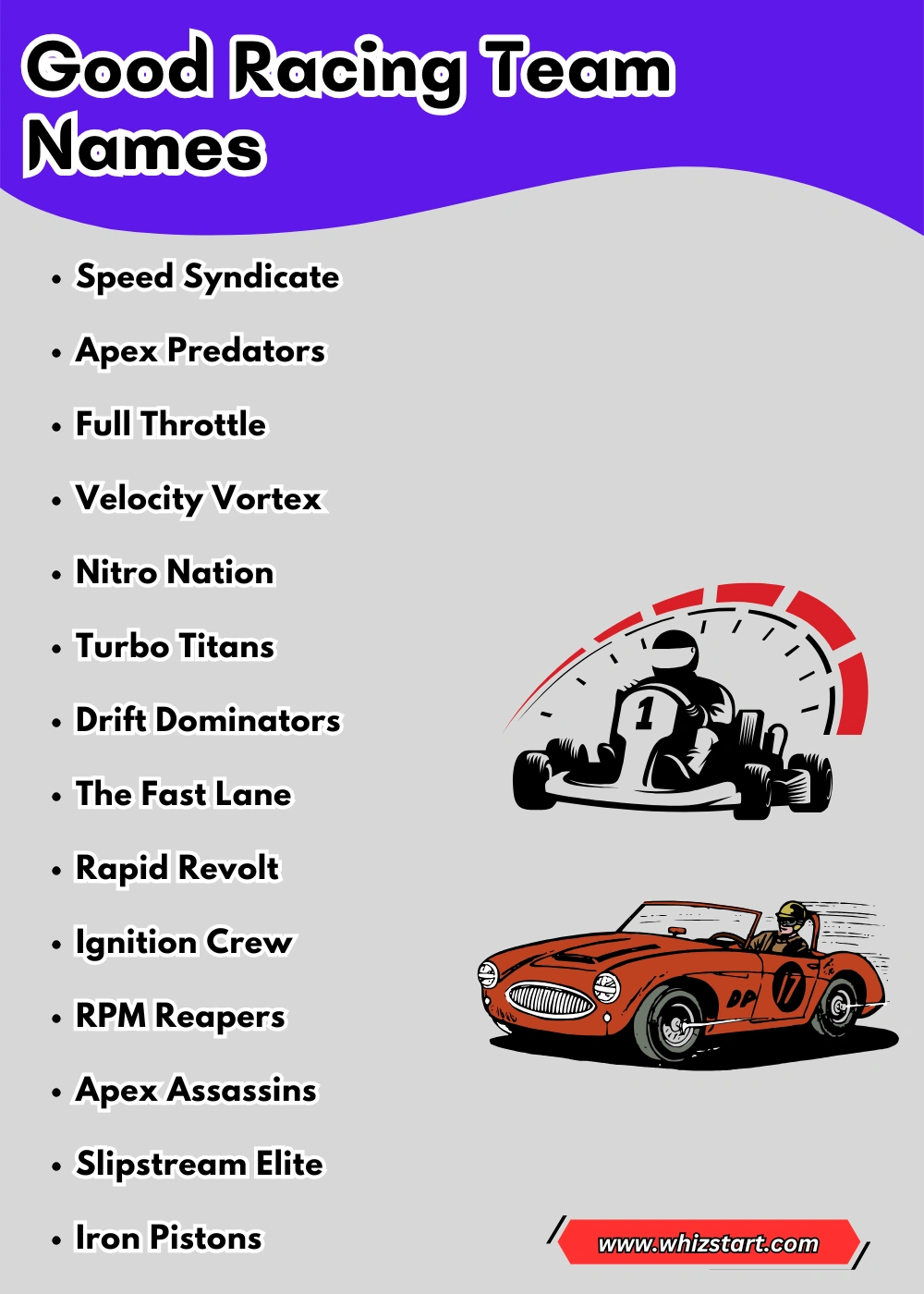 Racing Team Names