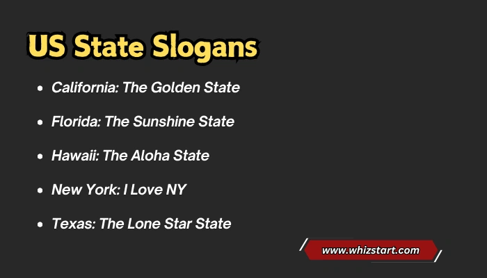 US State Slogans