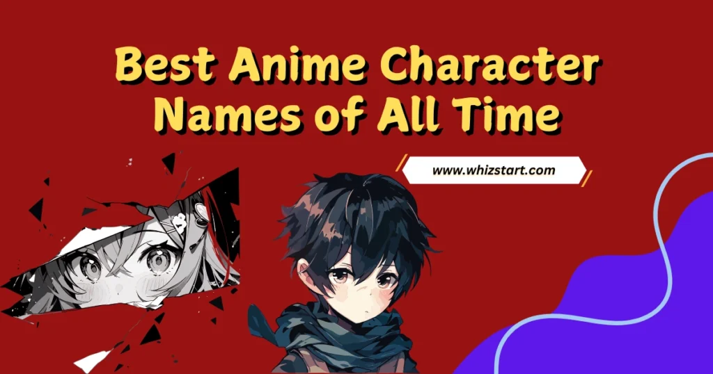Best Anime Character Names of All Time