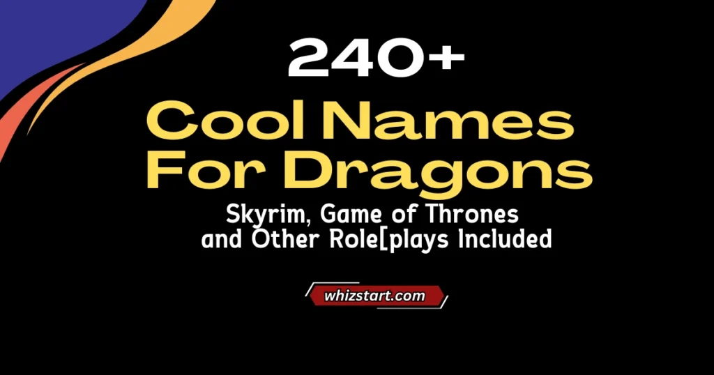 Names For Dragons