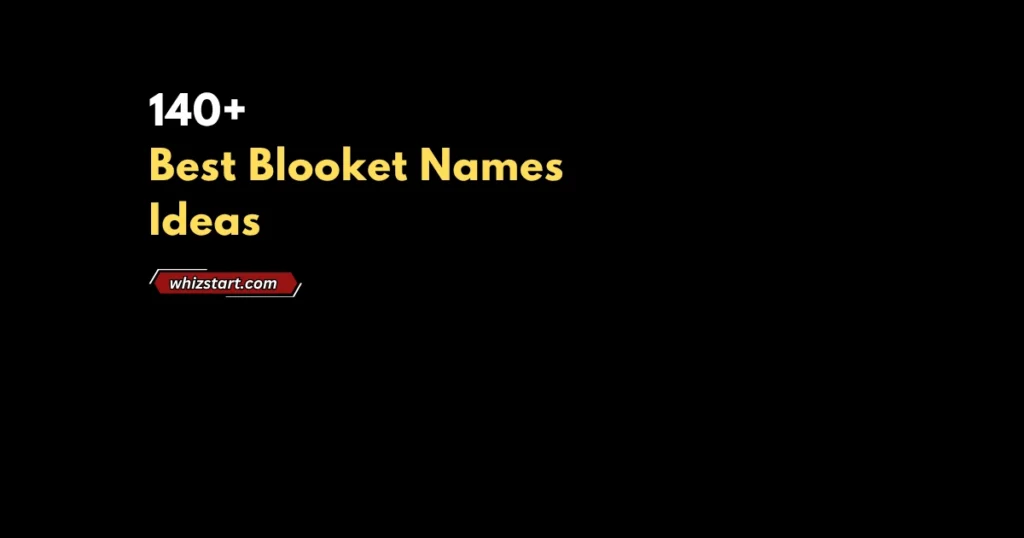 Best Blooket Names