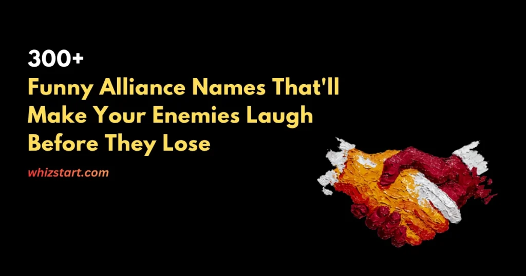 Alliance Names for Games