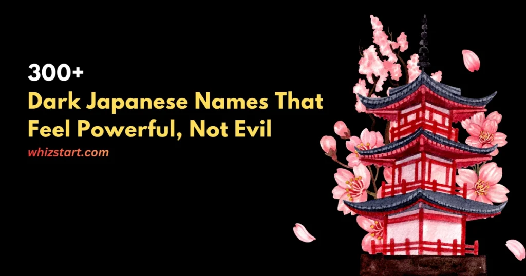 Dark Japanese Names