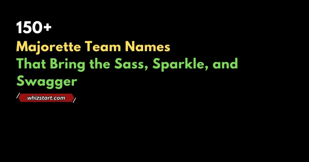 majorette dance team names