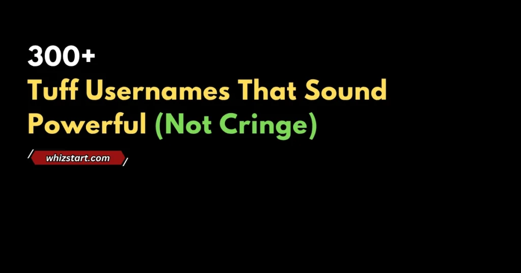 tuff tiktok usernames